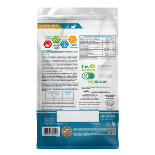 Biscoitos Fórmula Natural Dog Biscuits para Cães de Adultos de Médio e Grande Porte Sabor Abóbora - 250g - Image 2